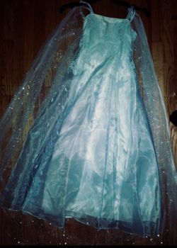Frozen Custom Made Dress! Halloween Frozen Costume Dress. Size 10 (Girls)