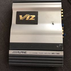 Alpine Amplifier 2/1 channel