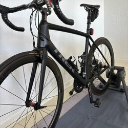 All Carbon Custom Trek Madone 5.9 Bicycle with Power Meter , 54"