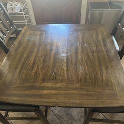 Wooden Dining Table And Chairs