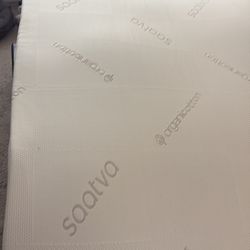 Saatva Graphite Memory Foam Mattress Topper - 3” Memory Foam Layer - Enhanced Comfort & Cooling - Queen