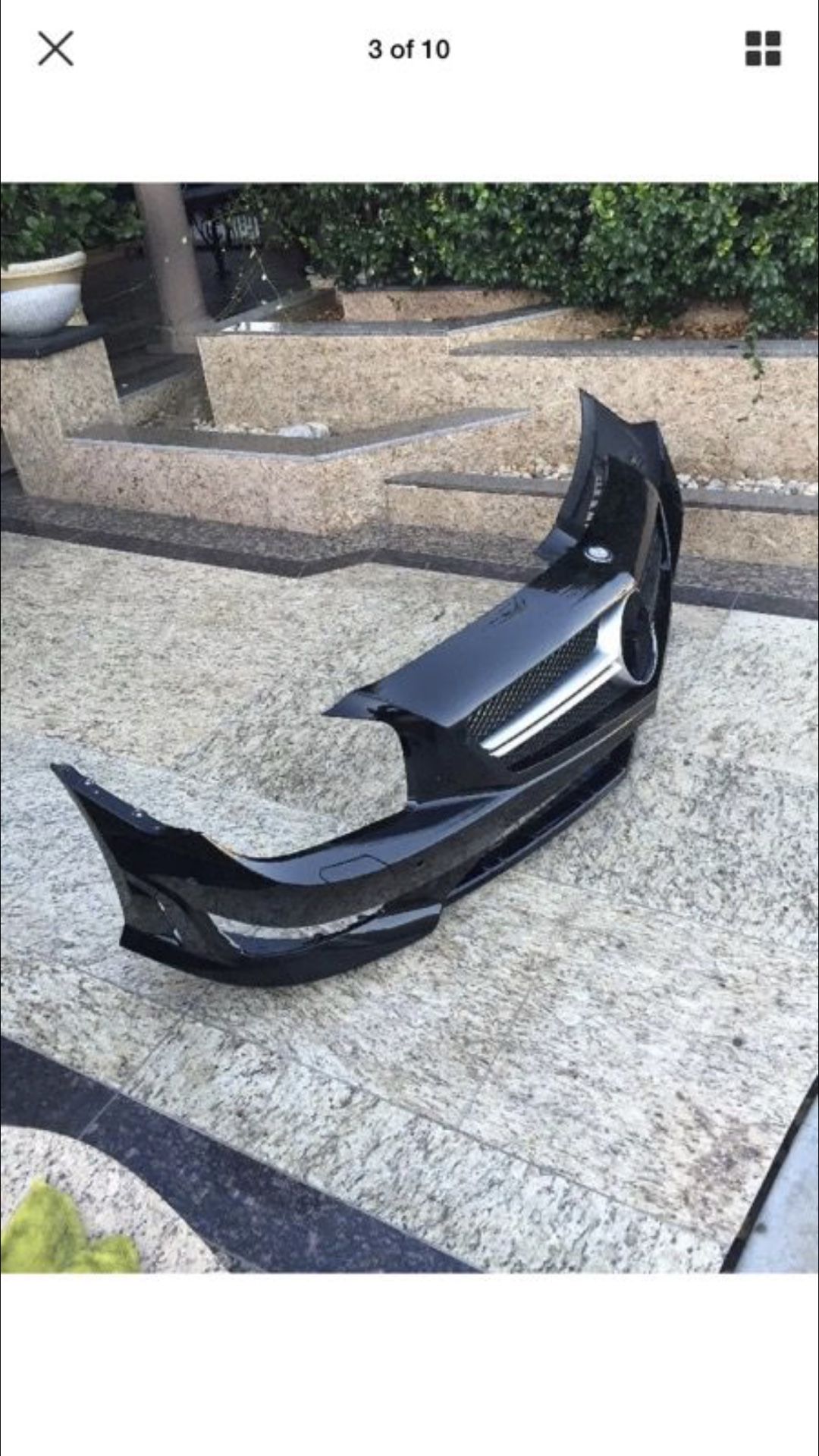 MERCEDES BENZ R231 SL 63 AMG FRONT BUMPER SHEET PART