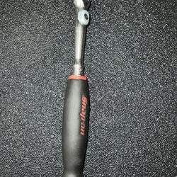 Snap-on TLX72 1/4” Drive Dual 80 Locking Flex-Head Ratchet – USA – Chrome