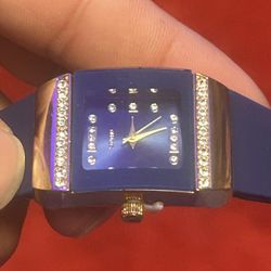 Blue/Gold Watch