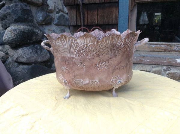 Metal Container For Planter Basket Or Bathroom Hand Towels