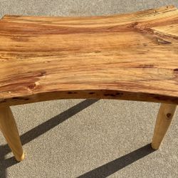 Handcrafted Wooden Coffee Table