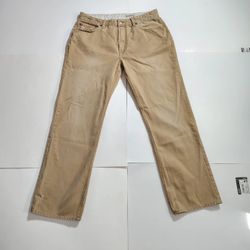 Classic straight leg khaki Jeans 34x30