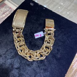 10k Gold Chino Bracelet 