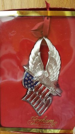 Christmas ornament vintage Gorham Holiday decorations
