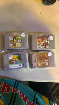 Four n64 games