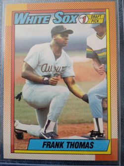 Authentic Frank Thomas Rookie Card 