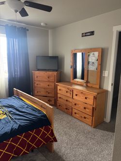 4 piece full size bedroom set