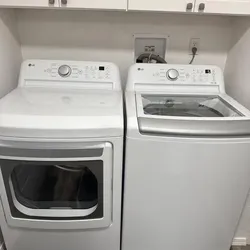 Washer and dryer