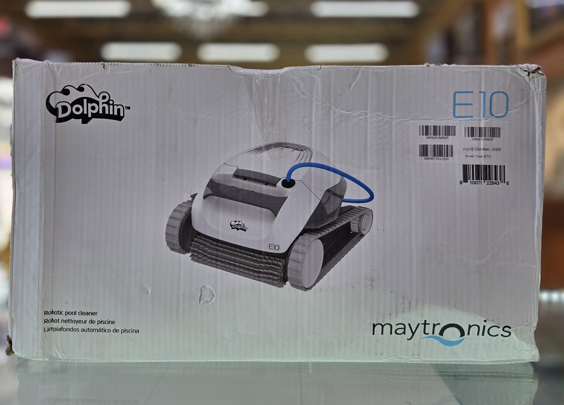 Dolphin (2026 Model) E10 Automatic Robotic Pool Vacuum Cleaner