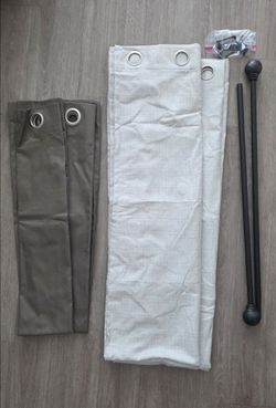 Curtains, linen and blackout