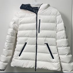 Moncler Herbe Hooded Short Down Jacket