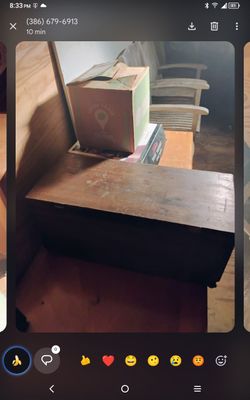 Vintage Wooden Chest or Trunk