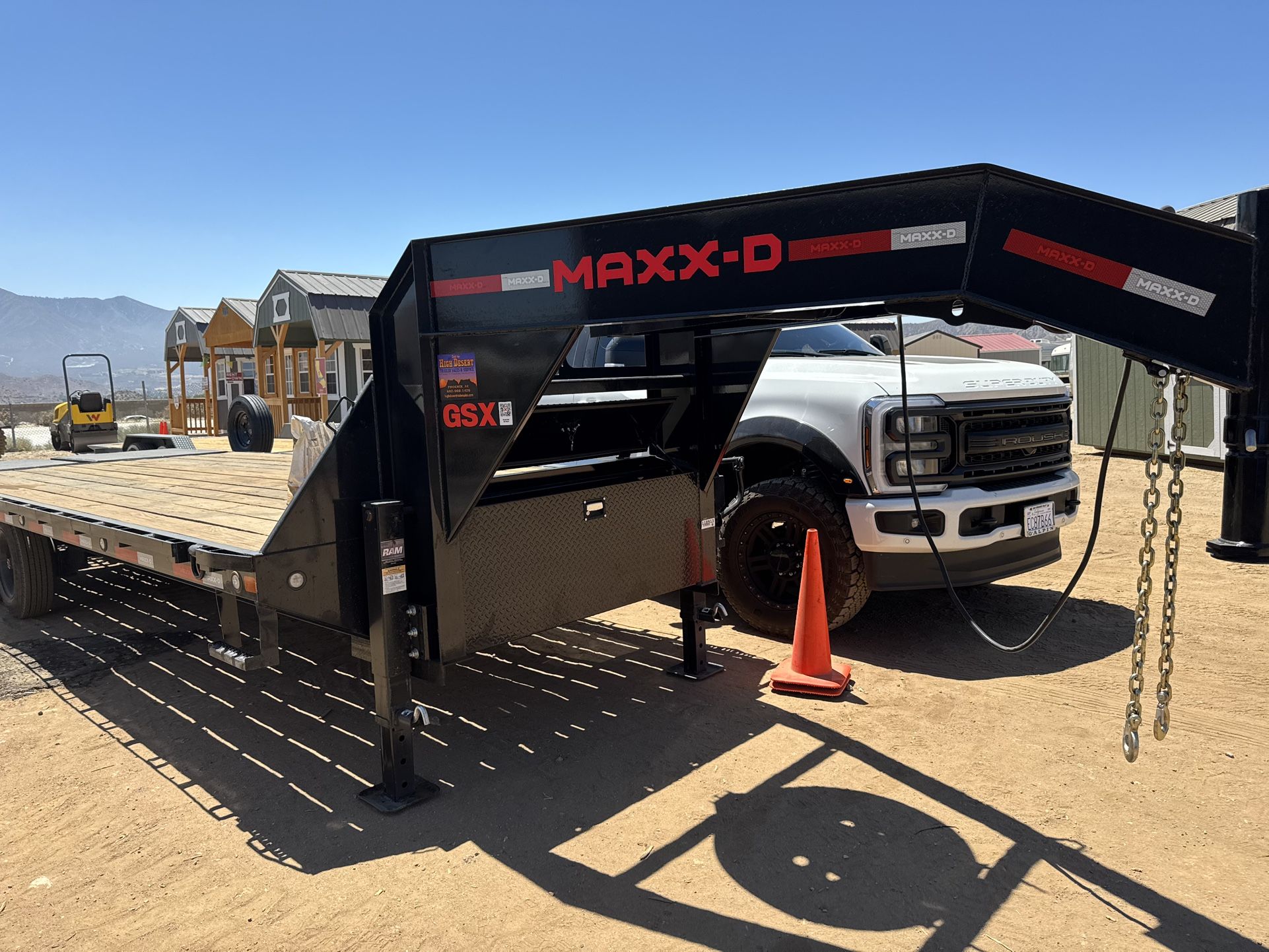 Gooseneck trailer 25 Ft Total