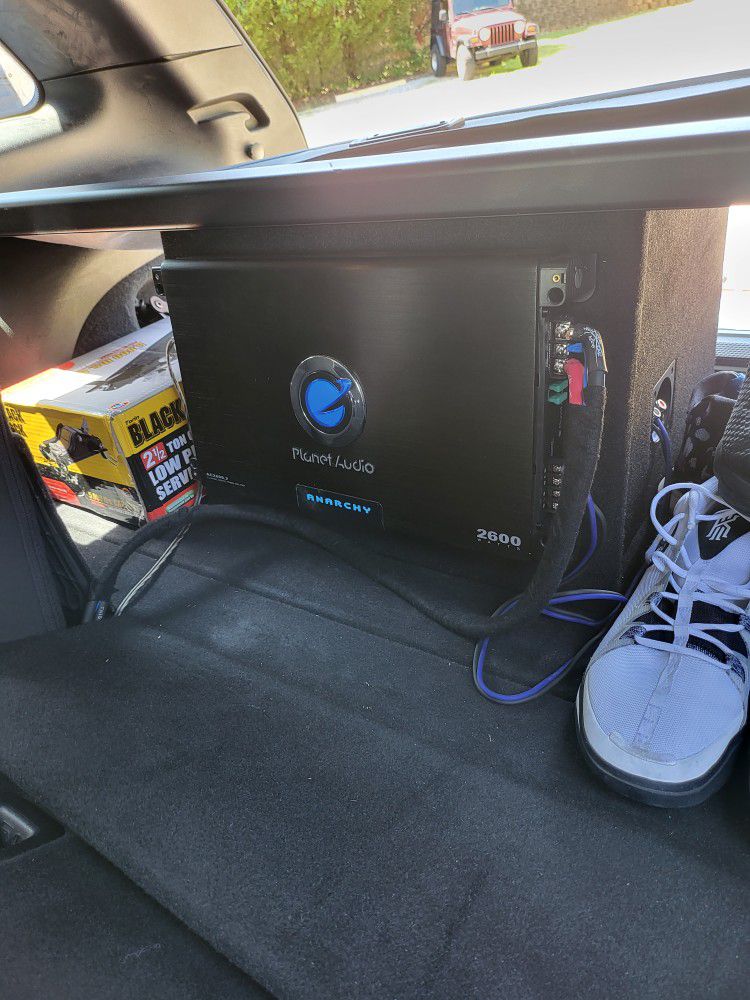 12" Subwoofer And AMP