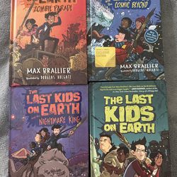 The last kids on earth set of four books like new