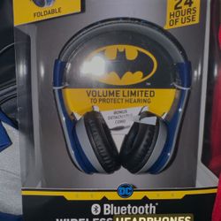 SEND OFFERS Wireless Bluetooth Batman Headphones