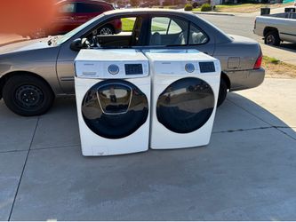 samsung frontload washer and gas dryer