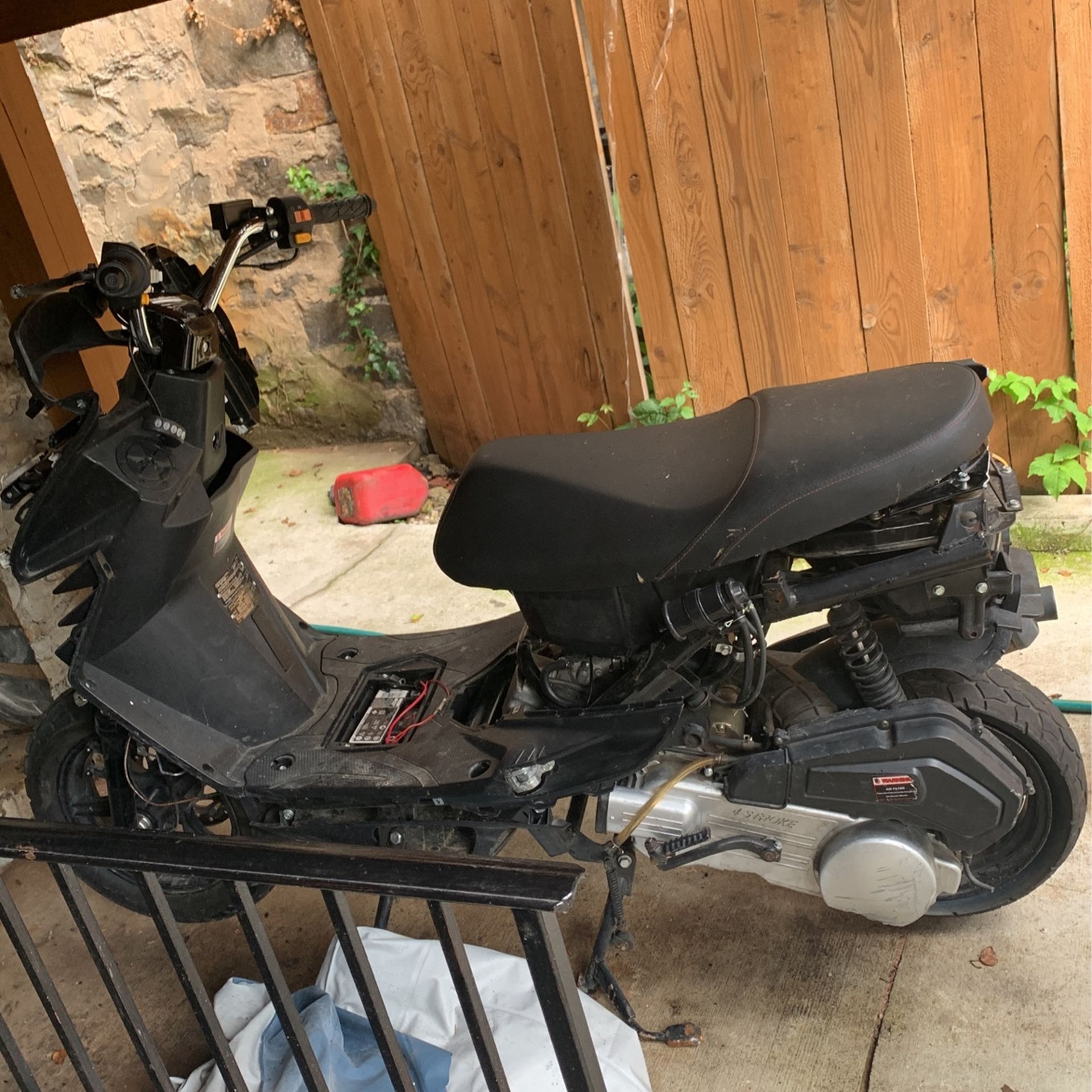 Black Moped