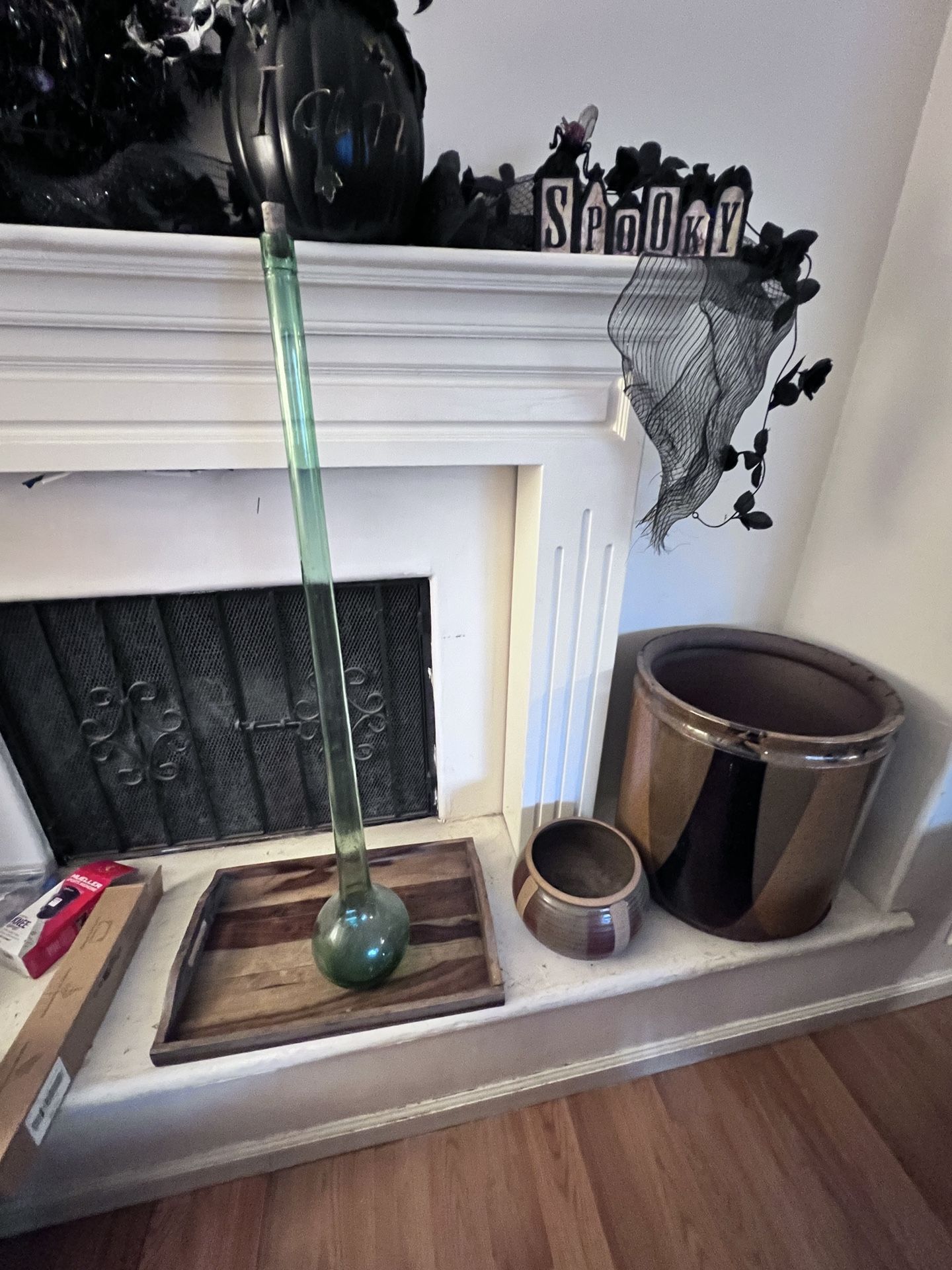 Vintage Antique Tall Wine Bottle