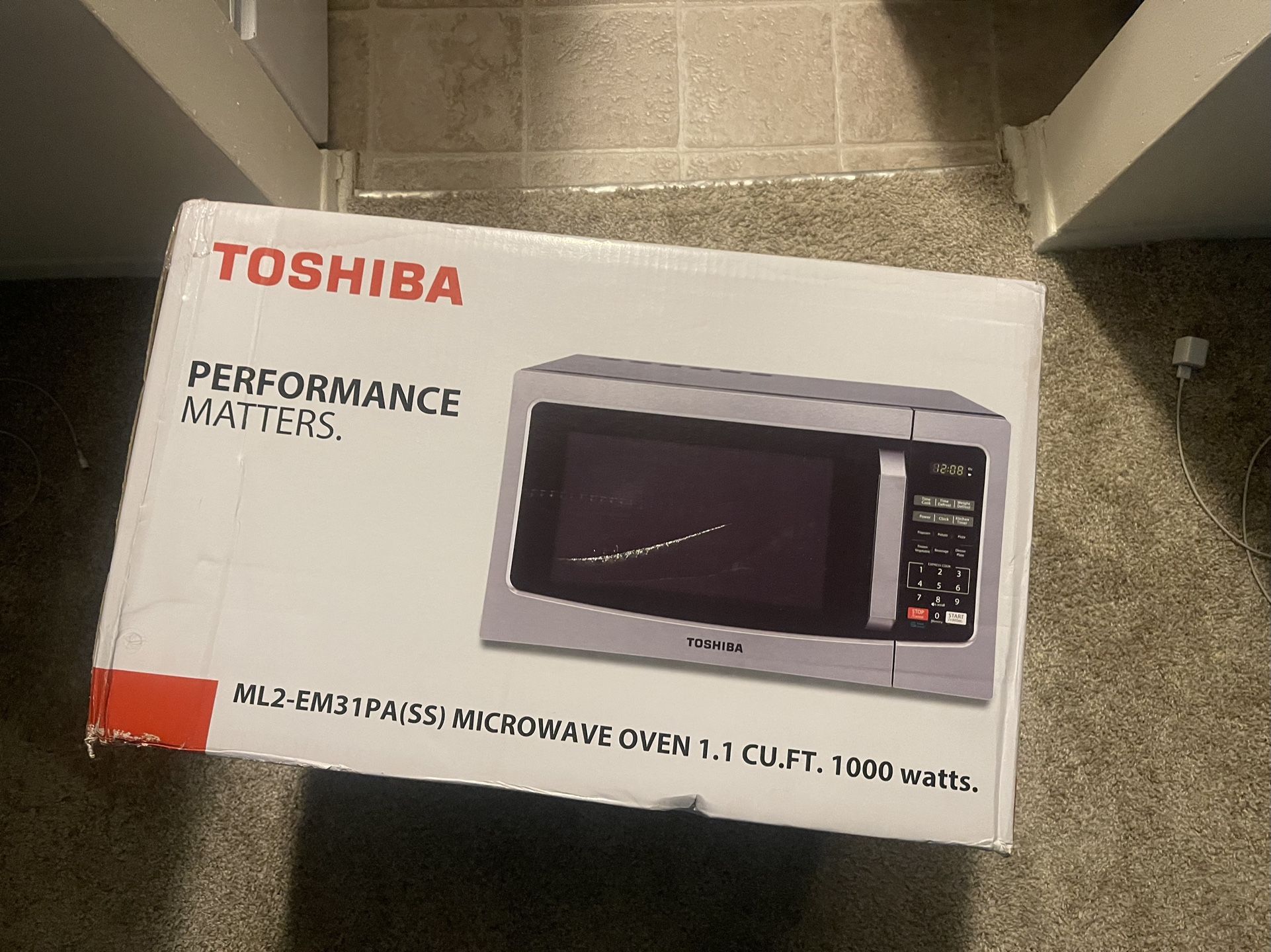 Toshiba Microwave $75