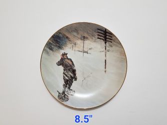 Vintage Collector Plate The Spirit of Service 1984 8.5"