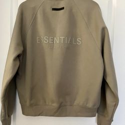 Fear Of God Essentials Oatmeal Crewneck Sweatshirt XS