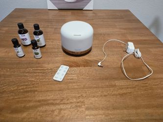 Essential Oil Diffuser with NOW Essential Oils