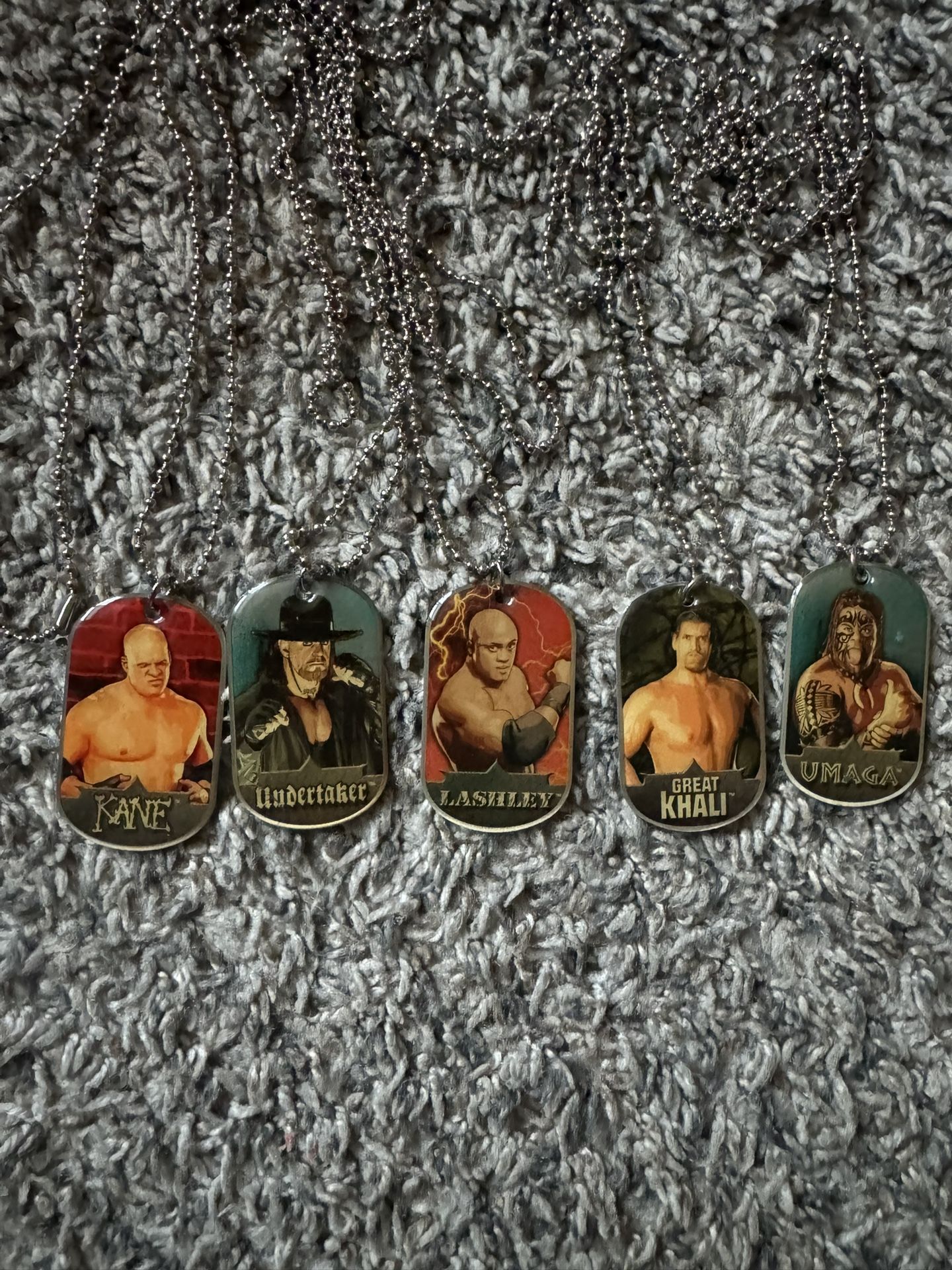 WWE 2007 Topps Dog tags
