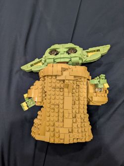 Complete grogu Lego set