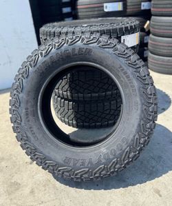 275/65/18 Goodyear MT 4 NEW TIRES INSTALLED AND BALANCED INCLUDED