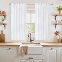 New Kitchen Curtains (42”x45”)