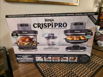 Ninja Crispi Pro 6-in-1 Glass Air Fryer