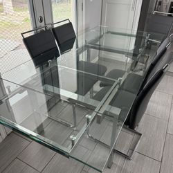 Glass Dinning Table