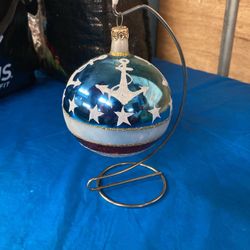 Patriotic Bulb W/stand 