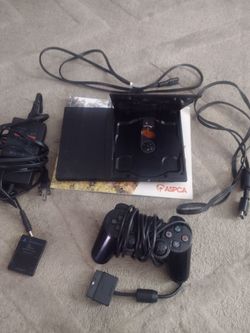 Playstation 2 slim good condition $75 price is firm