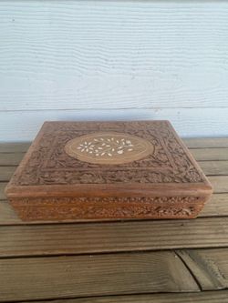 Vintage wood box