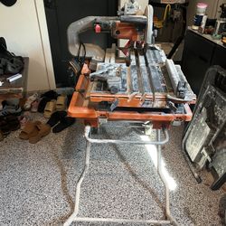 Tile Saw( Paid $1300 + Tax)