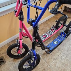 Mongoose Expo Youth Kick Scooter Pink