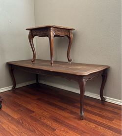 Wooden table set