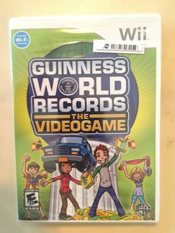 Nintendo Wii Guinness world record new sealed