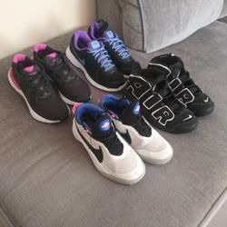 4 Pairs Of Nike Sneakers