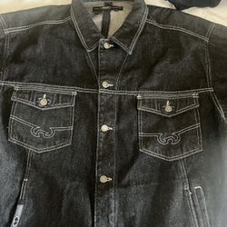 Wu Wear Black Jean Jacket 