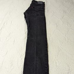 Levi's 511 Slim Size 18 Black Men's Jeans