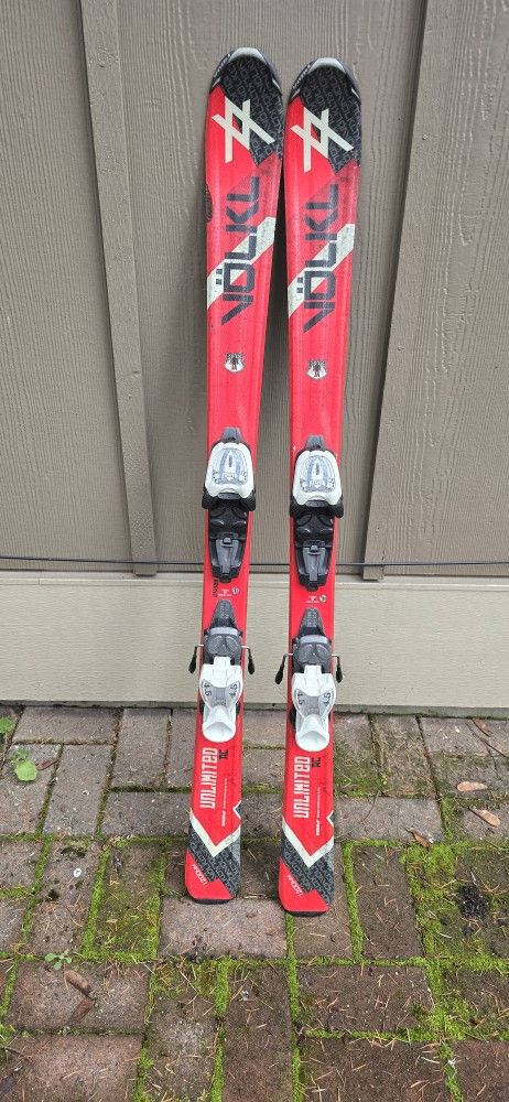 Volkl Unlimited AC kids skis 120cm with Marker Bindings