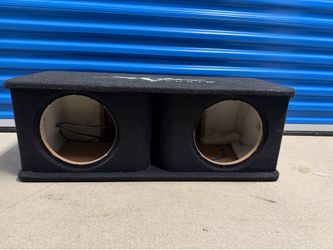 2 10"Subwoofer ported box amazing shape